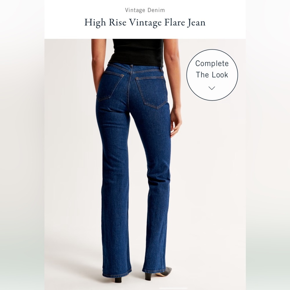 Abercrombie Vintage Flare curve love jeans